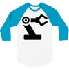 black robot 3/4 Sleeve Shirt