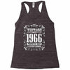 vintage made in 1966 perfectly aged a living legend Racerback Tank