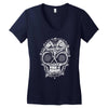 dead head Women's V-Neck T-Shirt