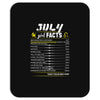 July Girl Facts Leo Mousepad