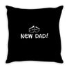 new dad Throw Pillow