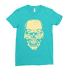 dead halloween head Ladies Fitted T-Shirt