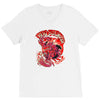 red bird V-Neck Tee