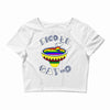 pico de gayo lgbt Crop Top