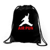 air pun big pun logo Drawstring Bags