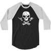 rock skull 3/4 Sleeve Shirt