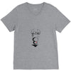 sad, rain heard V-Neck Tee