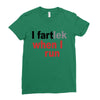 i  fartlek Ladies Fitted T-Shirt