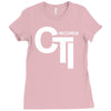 cti records Ladies Fitted T-Shirt