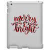merry and bright iPad 3 and 4 Case