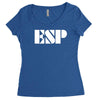 esp new Women's Triblend Scoop T-shirt