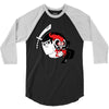 samurai jack and aku yin yang 3/4 Sleeve Shirt