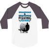 Granddad &amp; Grandson Fishing Partners For Life 3/4 Sleeve Shirt