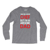 awesome chef dad Long Sleeve Shirts