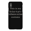 too lazy to get a halloween costume iPhoneX