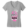 animaul pops Women's V-Neck T-Shirt