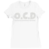 ocd Ladies Fitted T-Shirt