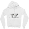 jarvis is my co pilot Zipper Hoodie