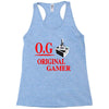 old school gamer Racerback Tank