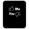 me you facebook Mousepad