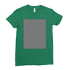 optical illusion skull, ideal gift or birthday present. Ladies Fitted T-Shirt