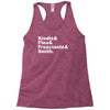 kiedes flea frusciante smith Racerback Tank