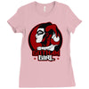 gotham girl h Ladies Fitted T-Shirt