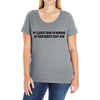 clients think i'm working web site Ladies Curvy T-Shirt