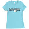 funny t shirt i'm not satisfied until you're not satisfied rude tee Ladies Fitted T-Shirt