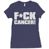 f cancer! Ladies Fitted T-Shirt