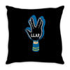 llap foam finger Throw Pillow