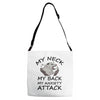 anxiety attack Adjustable Strap Totes