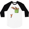 pocket red pandas 3/4 Sleeve Shirt