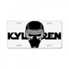 kylo ren helmet License Plate