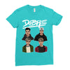dobre twins Ladies Fitted T-Shirt