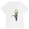 noxious gases may be harmful V-Neck Tee