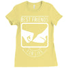 limited edition best friends hoof Ladies Fitted T-Shirt