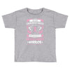 Never Underestimate The Strength Of A Breast Cancer Warrior Toddler T-shirt