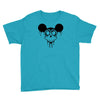 dead mickey mouse halloween Youth Tee