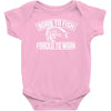 born to fish Baby Onesie