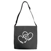 love Adjustable Strap Totes