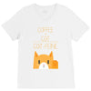 cattfeine mug V-Neck Tee