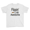 flippin awesome cooking greeting Youth Tee