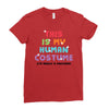 This Is My Human Costume I'm Really A Unicorn Ladies Fitted T-Shirt