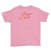 c'est la vie neon slogan Youth Tee