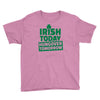 hungover tomorrow best trending Youth Tee