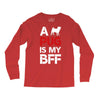 a pug is my bff Long Sleeve Shirts