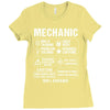 Mechanic Ladies Fitted T-Shirt
