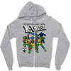 x turtles, mutants in a half shell Zipper Hoodie