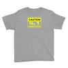 caution zombies crossing t shirt x large funny walking brains awesome Youth Tee